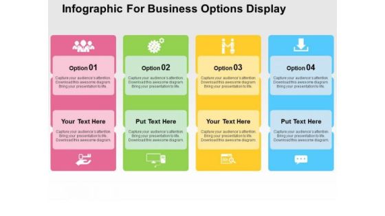 Infographic For Business Options Display PowerPoint Templates Infographic For Business Options Display PowerPoint Templates