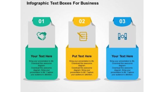 Infographic Text Boxes For Business PowerPoint Templates Infographic Text Boxes For Business PowerPoint Templates