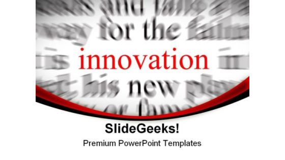 Innovation Background PowerPoint Templates And PowerPoint Backgrounds 0711