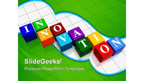 Innovation Cubes Business PowerPoint Templates And PowerPoint Backgrounds 0611 Innovation Cubes Business PowerPoint Templates And PowerPoint Backgrounds 0611