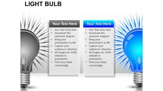 Innovation Light Bulb PowerPoint Slides And Ppt Diagram Templates