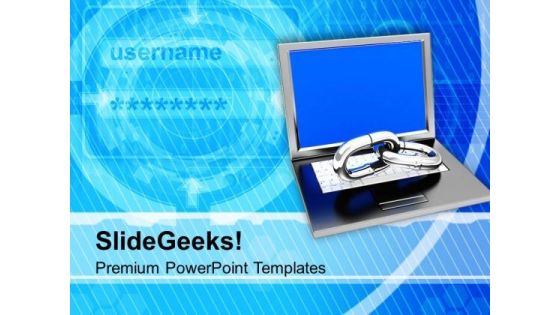 Internet Links Computer Technology PowerPoint Templates Ppt Backgrounds For Slides 0113