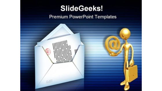 Internet Mail Computer PowerPoint Templates And PowerPoint Backgrounds 0611 Internet Mail Computer PowerPoint Templates And PowerPoint Backgrounds 0611