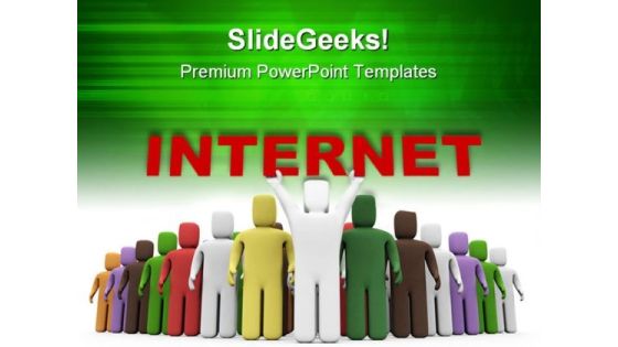 Internet People PowerPoint Templates And PowerPoint Backgrounds 0711 Internet People PowerPoint Templates And PowerPoint Backgrounds 0711