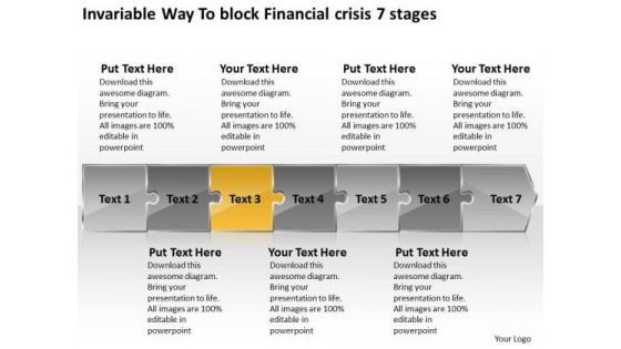 Invariable Way To Block Financial Crisis 7 Stages Making Flowchart PowerPoint Templates Invariable Way To Block Financial Crisis 7 Stages Making Flowchart PowerPoint Templates