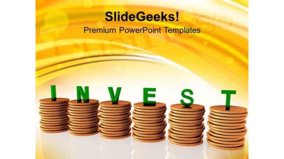 Invest Money In Right Business PowerPoint Templates Ppt Backgrounds For Slides 0413 Invest Money In Right Business PowerPoint Templates Ppt Backgrounds For Slides 0413
