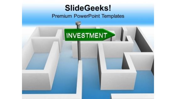 Investment Concept With Labyrinth Finance PowerPoint Templates Ppt Backgrounds For Slides 0113 Investment Concept With Labyrinth Finance PowerPoint Templates Ppt Backgrounds For Slides 0113