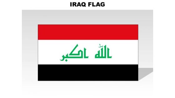 Iraq Country PowerPoint Flags