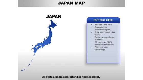 Japan PowerPoint Maps Japan PowerPoint Maps