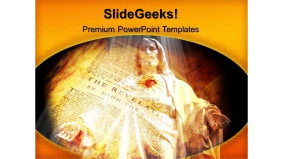 Jesus Christianity PowerPoint Templates And PowerPoint Themes 0912