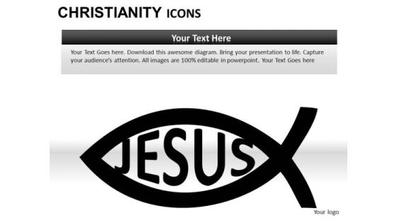 Jesus Fish PowerPoint Slides And Ppt Presentation Templates