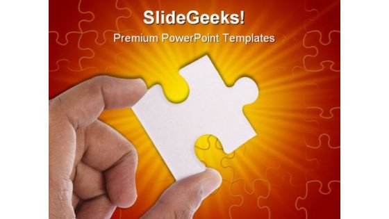 Jigsaw Puzzle Business PowerPoint Templates And PowerPoint Backgrounds 0711 Jigsaw Puzzle Business PowerPoint Templates And PowerPoint Backgrounds 0711