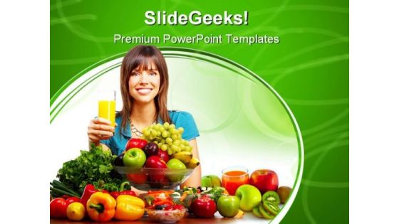 Juice Vegetables And Fruits Food PowerPoint Templates And PowerPoint Backgrounds 0411 Juice Vegetables And Fruits Food PowerPoint Templates And PowerPoint Backgrounds 0411