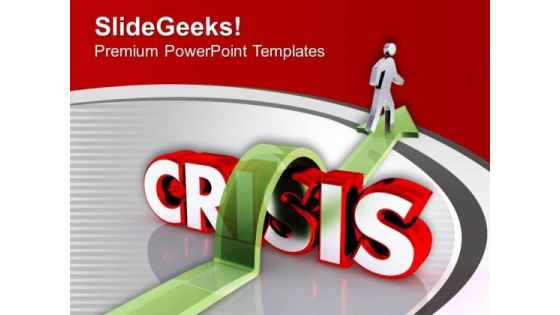 Jump The Crisis In Business PowerPoint Templates Ppt Backgrounds For Slides 0613 Jump The Crisis In Business PowerPoint Templates Ppt Backgrounds For Slides 0613