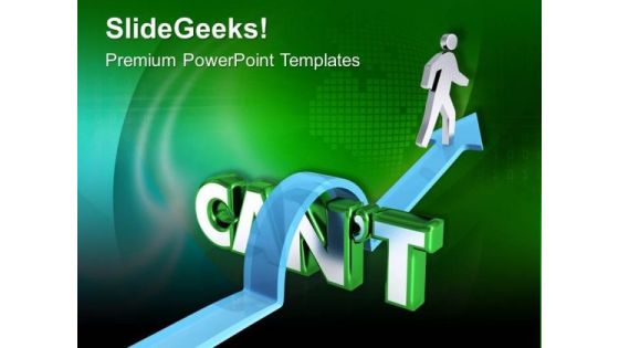 Jump The Negative Approch PowerPoint Templates Ppt Backgrounds For Slides 0713 Jump The Negative Approch PowerPoint Templates Ppt Backgrounds For Slides 0713