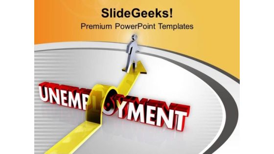 Jump The Unemployment To Get Job PowerPoint Templates Ppt Backgrounds For Slides 0513 Jump The Unemployment To Get Job PowerPoint Templates Ppt Backgrounds For Slides 0513