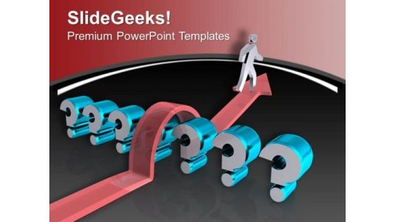 Jumping Is The Right Way Of Success PowerPoint Templates Ppt Backgrounds For Slides 0713 Jumping Is The Right Way Of Success PowerPoint Templates Ppt Backgrounds For Slides 0713