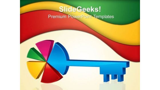 Key In Shape Pie Business PowerPoint Templates And PowerPoint Themes 0512 Key In Shape Pie Business PowerPoint Templates And PowerPoint Themes 0512
