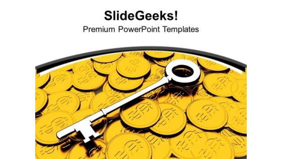 Key On Dollar Coins Business PowerPoint Templates Ppt Backgrounds For Slides 1212 Key On Dollar Coins Business PowerPoint Templates Ppt Backgrounds For Slides 1212