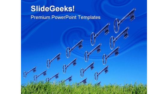 Key Squadron Security PowerPoint Templates And PowerPoint Backgrounds 0311