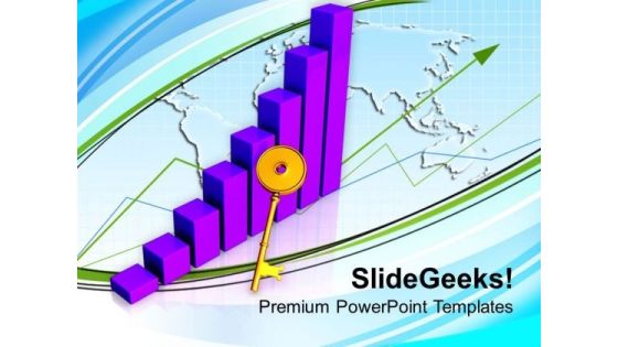 Key To Business Growth PowerPoint Templates Ppt Backgrounds For Slides 0513
