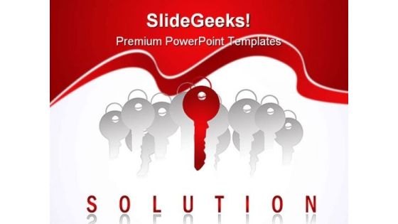 Key To Solution Success PowerPoint Templates And PowerPoint Backgrounds 0211 Key To Solution Success PowerPoint Templates And PowerPoint Backgrounds 0211