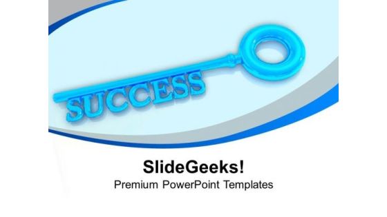 Key To Success Business PowerPoint Templates Ppt Backgrounds For Slides 1212 Key To Success Business PowerPoint Templates Ppt Backgrounds For Slides 1212