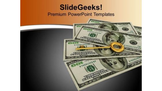 Key To Success Dollars Business PowerPoint Templates Ppt Backgrounds For Slides 0213 Key To Success Dollars Business PowerPoint Templates Ppt Backgrounds For Slides 0213