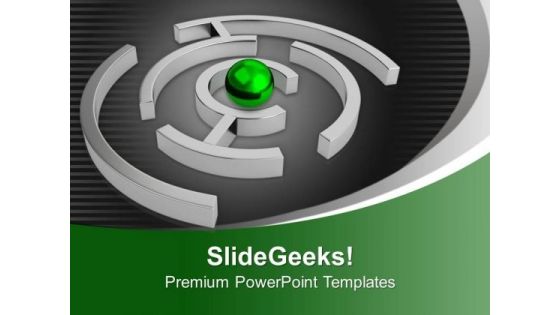 Labyrinth To Show Right Path For Solution PowerPoint Templates Ppt Backgrounds For Slides 0413 Labyrinth To Show Right Path For Solution PowerPoint Templates Ppt Backgrounds For Slides 0413
