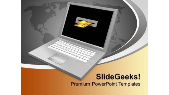 Laptop And Credit Card Finance Concept PowerPoint Templates Ppt Backgrounds For Slides 0213 Laptop And Credit Card Finance Concept PowerPoint Templates Ppt Backgrounds For Slides 0213