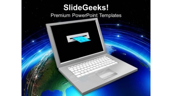 Laptop And Credit Card Online Banking PowerPoint Templates Ppt Backgrounds For Slides 0213 Laptop And Credit Card Online Banking PowerPoint Templates Ppt Backgrounds For Slides 0213