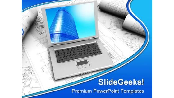 Laptop Computer PowerPoint Templates And PowerPoint Backgrounds 0311 Laptop Computer PowerPoint Templates And PowerPoint Backgrounds 0311