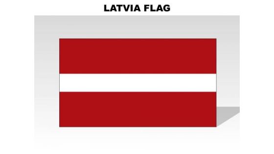 Latvia Country PowerPoint Flags
