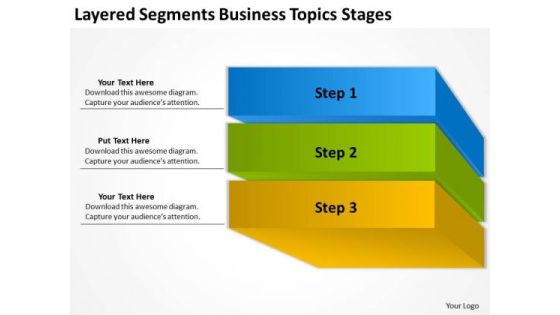 Layered Segments Business Topics Stages Ppt Plan Example PowerPoint Slides