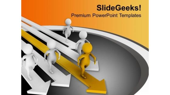 Leader Leading The Team Concept PowerPoint Templates Ppt Backgrounds For Slides 0713 Leader Leading The Team Concept PowerPoint Templates Ppt Backgrounds For Slides 0713