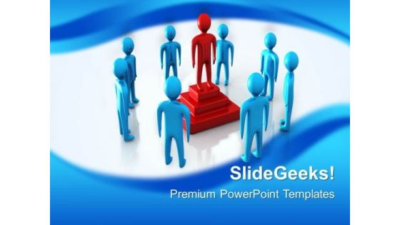 Leader Win Leadership PowerPoint Templates And PowerPoint Themes 0512