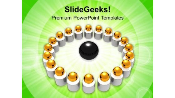 Leadership Concept Teamwork PowerPoint Templates Ppt Backgrounds For Slides 0413