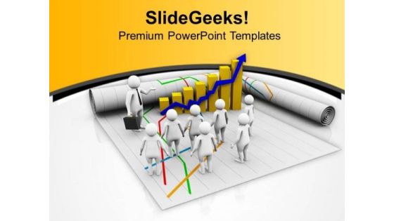 Leadership Meeting And Bar Graph PowerPoint Templates Ppt Backgrounds For Slides 0813 Leadership Meeting And Bar Graph PowerPoint Templates Ppt Backgrounds For Slides 0813