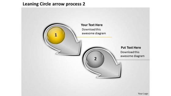 Leaning Circle Arrow Process 2 Ppt Production Flow Chart PowerPoint Slides Leaning Circle Arrow Process 2 Ppt Production Flow Chart PowerPoint Slides