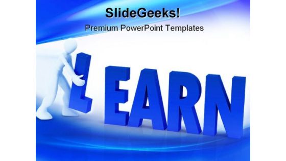 Learn Education PowerPoint Template 1010 Learn Education PowerPoint Template 1010