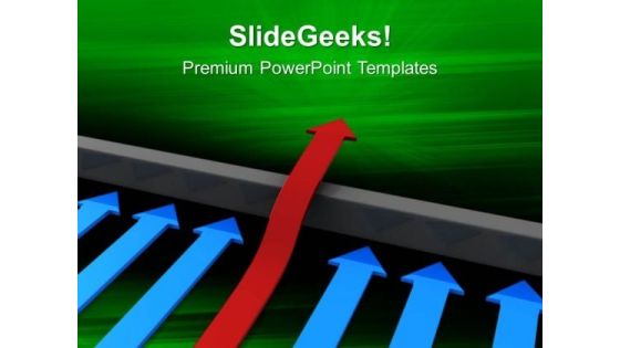 Leave The Crowd Behind In Business PowerPoint Templates Ppt Backgrounds For Slides 0413 Leave The Crowd Behind In Business PowerPoint Templates Ppt Backgrounds For Slides 0413