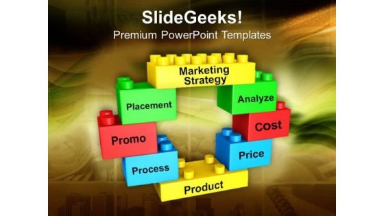Lego Blocks Forming Circle Marketing Strategy PowerPoint Templates Ppt Backgrounds For Slides 0313 Lego Blocks Forming Circle Marketing Strategy PowerPoint Templates Ppt Backgrounds For Slides 0313