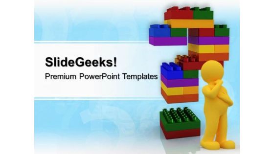 Lego Blocks Question Metaphor PowerPoint Templates And PowerPoint Themes 0512 Lego Blocks Question Metaphor PowerPoint Templates And PowerPoint Themes 0512