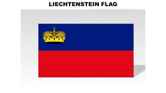 Liechtenstein Country PowerPoint Flags