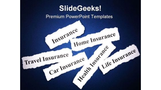 Life Insurance Investment PowerPoint Template 0610 Life Insurance Investment PowerPoint Template 0610