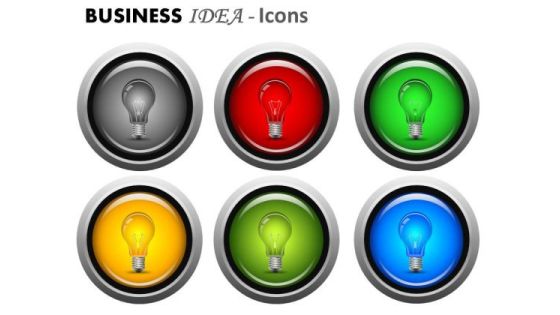 Light Bulb Ideas PowerPoint Graphics And Icons