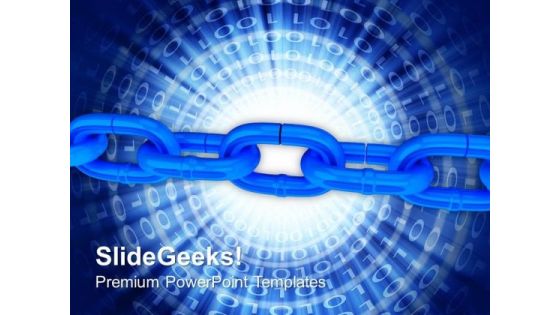 Links Of Chain Security PowerPoint Templates And PowerPoint Themes 1012 Links Of Chain Security PowerPoint Templates And PowerPoint Themes 1012