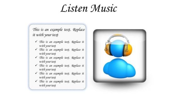 Listen Music Entertainment PowerPoint Presentation Slides S Listen Music Entertainment PowerPoint Presentation Slides S