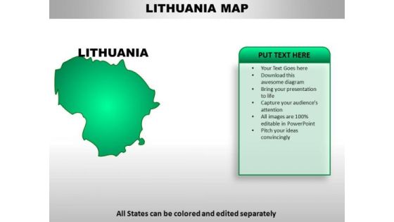 Lithuania PowerPoint Maps Lithuania PowerPoint Maps
