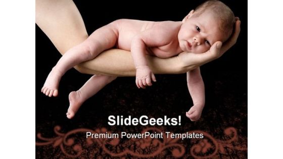 Little Baby Family PowerPoint Templates And PowerPoint Backgrounds 0411 Little Baby Family PowerPoint Templates And PowerPoint Backgrounds 0411